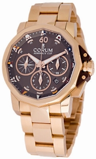 Corum Admirals Cup 60723.205005 Brown Dial Watch