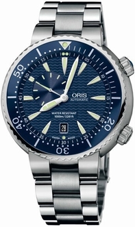 Automatic Oris 643-7609-8555MB Mens Blue Watches