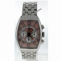 Brown Franck Muller 6850 CC NA Mens Stainless Steel Watch