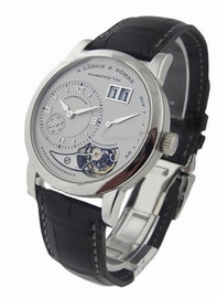 A Lange Sohne Lange 1 704.025 White Gold Case Swiss Watch