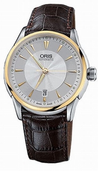 Oris Artelier 733-7591-4351LS Stainless Steel Case Swiss Watch