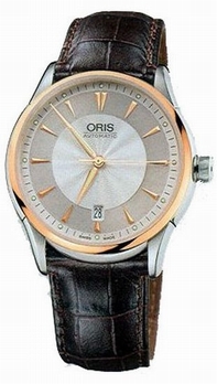 Oris 733-7591-6351LS Artelier Series Mens Watch