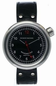 Giuliano Mazzuoli Manometro 74700RB-02 Stainless Steel Case Swiss Watch