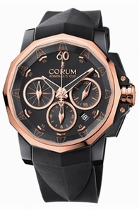 Corum Admirals Cup 753.691.98/F371-AN12 Rose Gold Case Swiss Watch