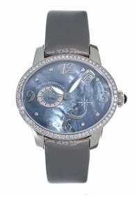 Blue Girard Perregaux 80480-D53-A261-KK2 Womens White Gold Watch