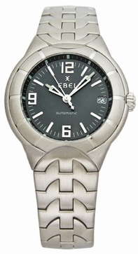 Ebel E-Type 9330C41/3716 Stainless Steel Case Swiss Watch