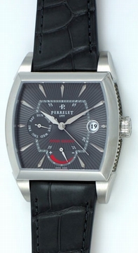 Grey Perrelet A1021/2 Mens Stainless Steel Watch