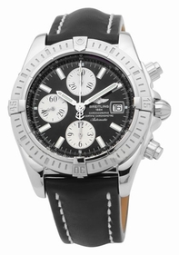 Black Breitling A133561 Mens Stainless Steel Watch