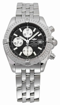 Breitling Windrider Chronomat Evolution A1335611-B7-372A Stainless Steel Case Swiss Watch