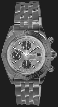 Breitling Windrider Chronomat Evolution A1335611-E5-372A Silver Dial Watch