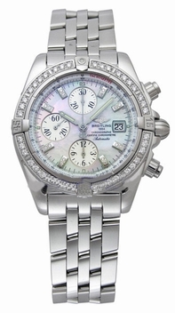 Breitling A1335653-A5-372A Ivory Watch