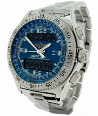 Breitling Mens Platinum Watch A78362