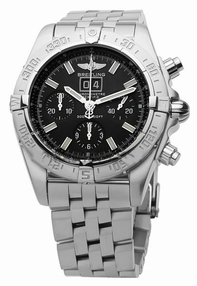 Breitling Windrider Blackbird A4435910-B8-371A Black Dial Watch