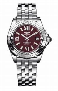 Womens Breitling Windrider Cockpit A7135653-A5-497 Stainless Steel Watch