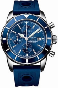 Blue Breitling A7836323-F5-743P Mens Stainless Steel Watch