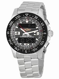 Breitling Professional Airwolf A7836423-B9-140A Black Dial Watch