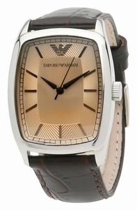 Emporio Armani Classic AR0412 Stainless Steel Case Swiss Watch