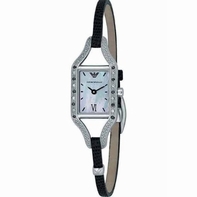 Ivory Emporio Armani AR3130 Womens Stainless Steel Watch