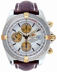 Breitling Windrider Chronomat Evolution B1335611-G5-739P Yellow Dial Watch