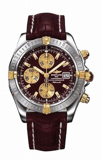 Breitling Windrider Chronomat Evolution B1335611-K5-460 Yellow Gold Case Swiss Watch