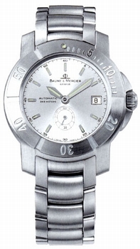 Automatic Baume Mercier Baume 8125 Mens Silver Watches