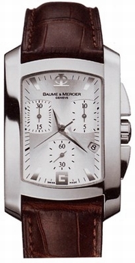 Baume Mercier Hampton Milleis Baume 8445 Silver Dial Watch