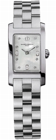 Womens Baume Mercier Hampton Classic Baume 8680 Stainless Steel Watch