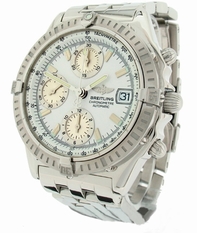 Mens Breitling Chronomatic BR-10477S Stainless Steel Watch