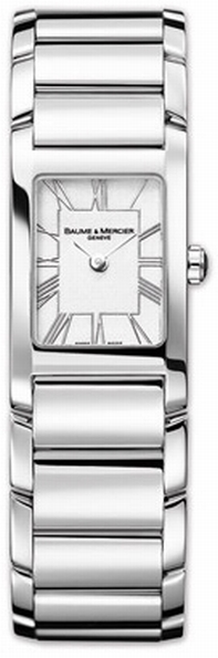 White Baume Mercier Baume 8747 Womens Stainless Steel Watch