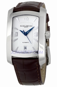 Baume Mercier Hampton Milleis Baume 8753 White Dial Watch