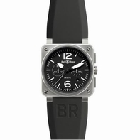 Black Bell Ross BR 03-94 Mens Stainless Steel Watch