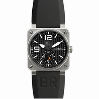 Automatic Bell Ross BR03-51 GMT Mens Black Watches