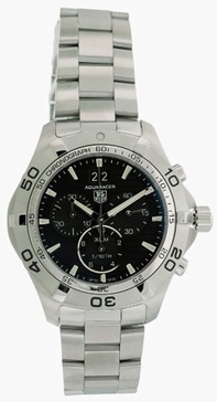 Tag Heuer Aquaracer Mens CAF101E.BA0821 Black Dial Watch