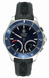 Blue Tag Heuer CAF7110.FT8010 Mens Stainless Steel Watch