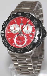 Red Tag Heuer CAH1112.BA0850 Mens Stainless Steel Watch