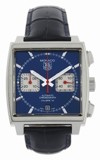 Blue Tag Heuer CAW2111.FC6183 Mens Stainless Steel Watch