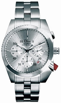 Mens Christian Dior Chiffre Rouge CD084611M001 Stainless Steel Watch