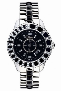 Christian Dior Christal CD113115M001 Stainless Steel Case Swiss Watch