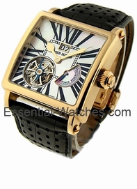 Mens Roger Dubuis Golden Square G40035 GN1G.7A Yellow Gold Watch