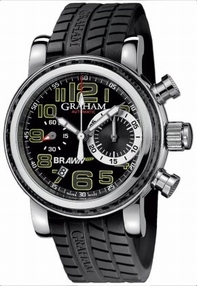 Black Graham G-BGP-001Black Mens Titanium Watch