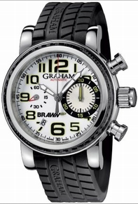 Graham Brawn GP Series G-BGP-001White Watch