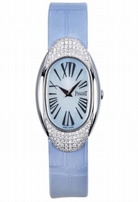 Ivory Piaget GOA28096 Womens White Gold Watch