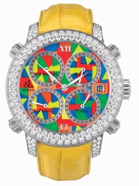 Jacob & Co. H24 Five Time Zone H24T1SSDC Multi Color Dial Watch