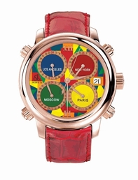 Jacob & Co. H24 Five Time Zone H24TRG Multi Color Dial Watch