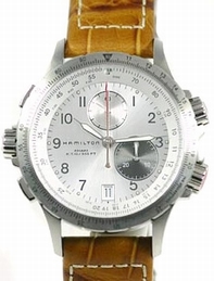 Silver Hamilton H77622553 Mens Stainless Steel Watch