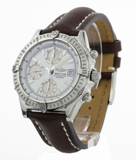 Automatic Breitling A13352 Mens White Watches