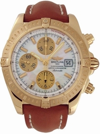 White Breitling K1335611-A5-433X Mens Yellow Gold Watch