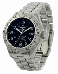 Breitling SuperOcean A17045 Black Dial Watch