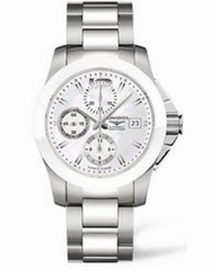 Longines Conquest L3.661.4.86.6 White Dial Watch