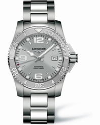 Longines HydroConquest L3.671.4.76.6 Grey Dial Watch